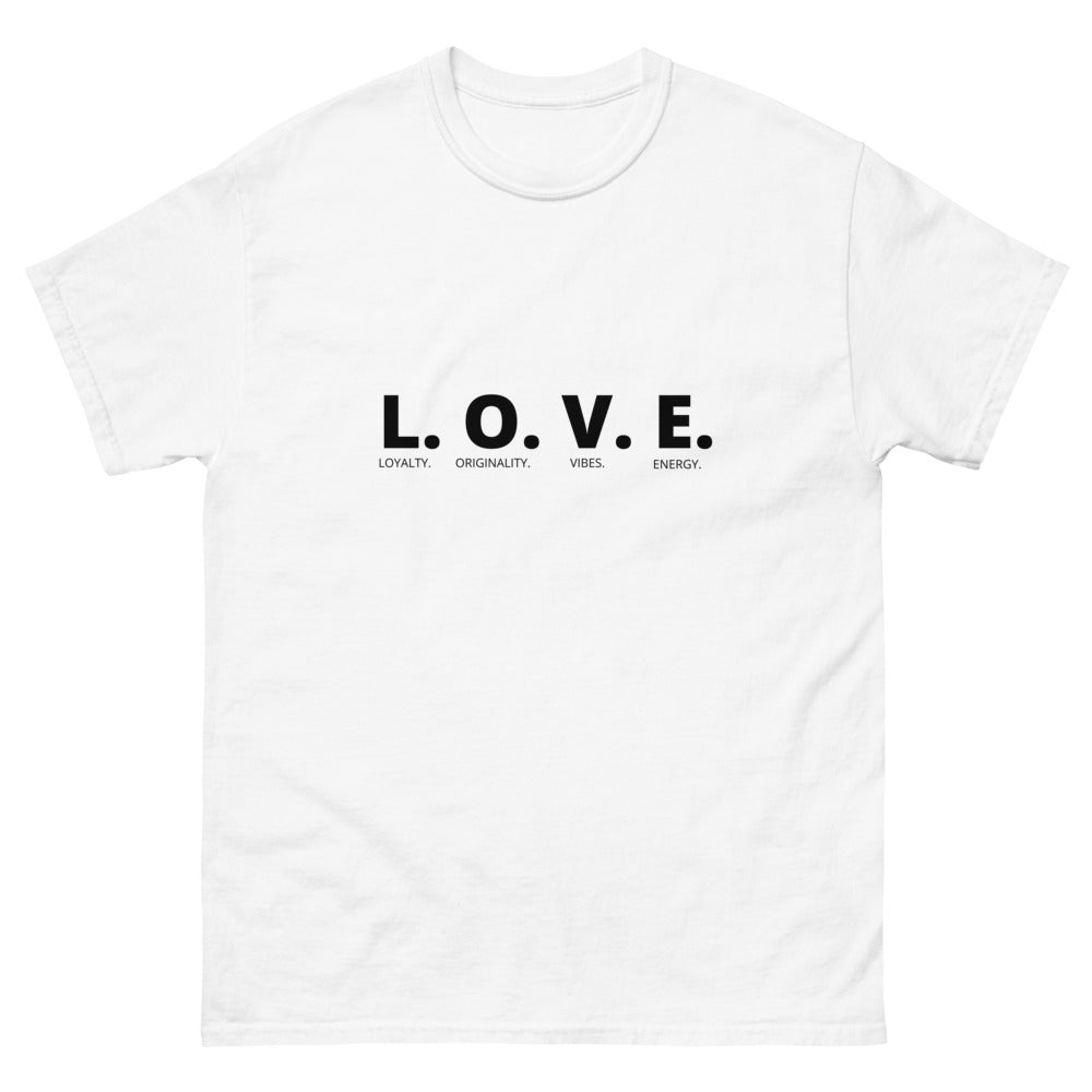 L.O.V.E. Men's Tee (white)