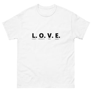 L.O.V.E. Men's Tee (white)