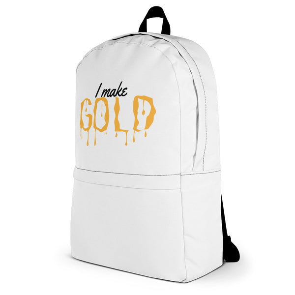 "I Make Gold" Backpack w/ Zipper