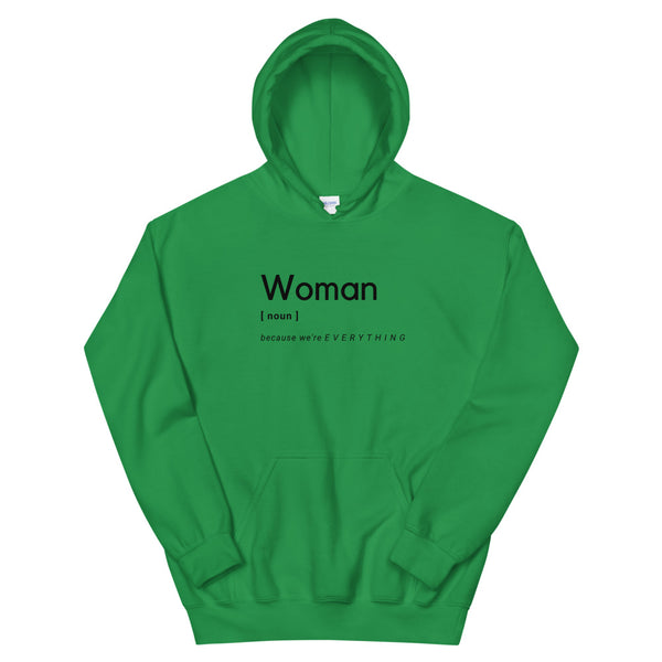 Woman (Noun) *Colors* Hoodie