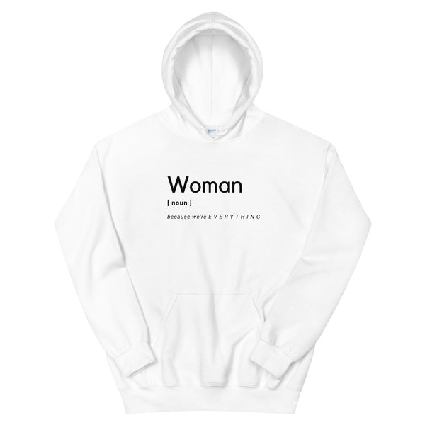 Woman (Noun) *Colors* Hoodie