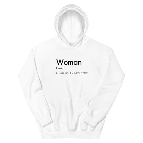 Woman (Noun) *Colors* Hoodie