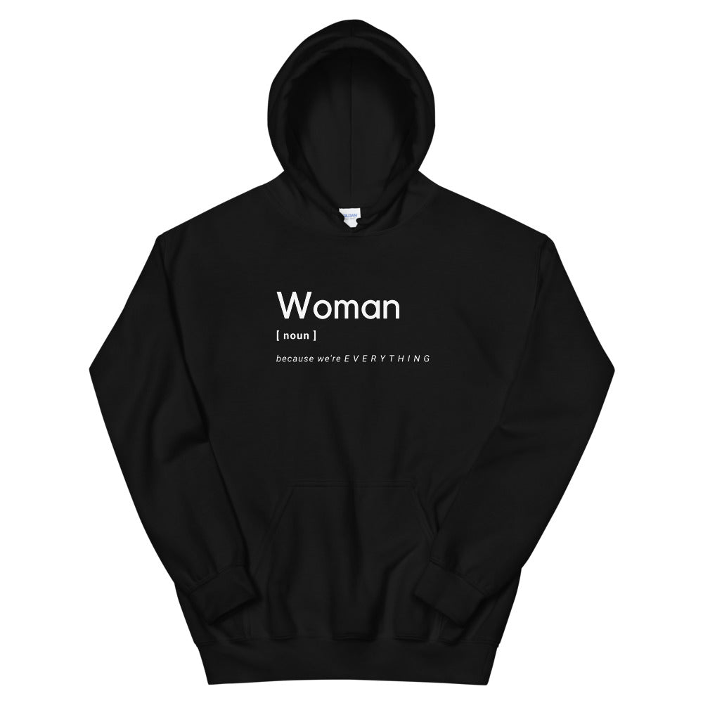 Woman (Noun) Hoodie