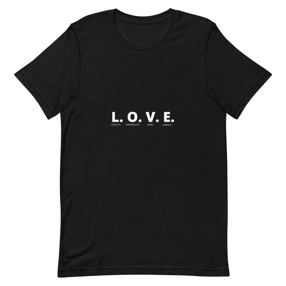 L.O.V.E. TEE (White Letters)